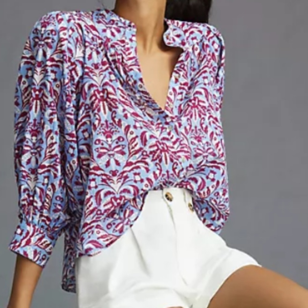 MAEVE puff sleeve top